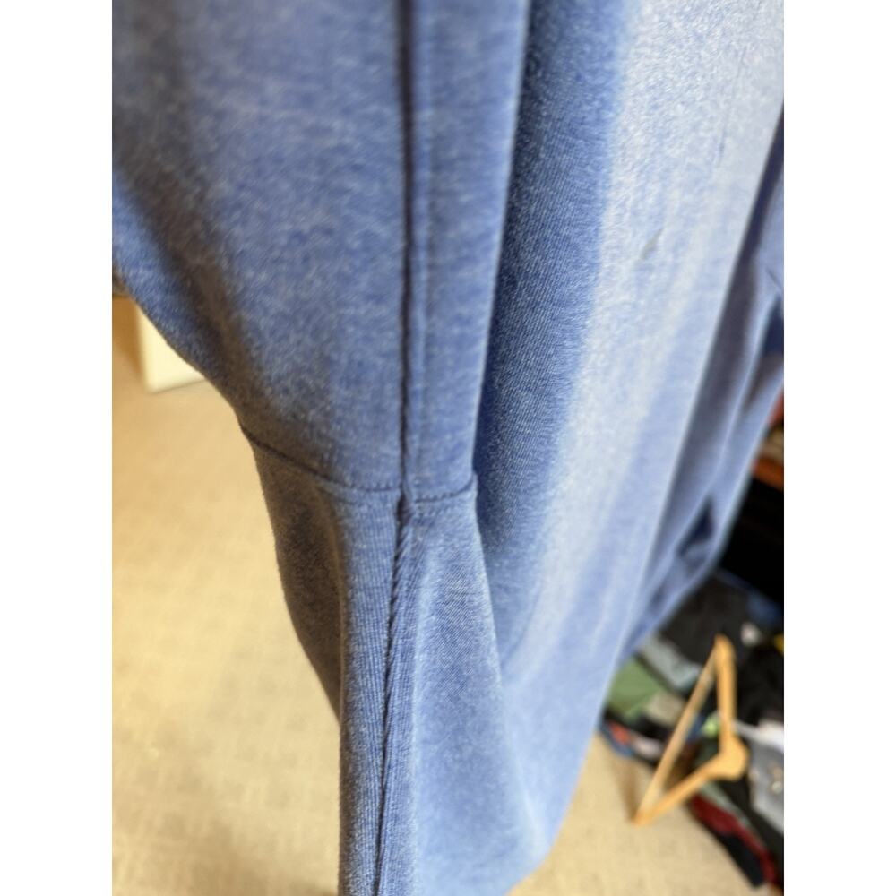 Lululemon Men's Soft Knit Overshirt Snap Long Sleeve Blue Zipper Pockets Men - Picture 4 of 8